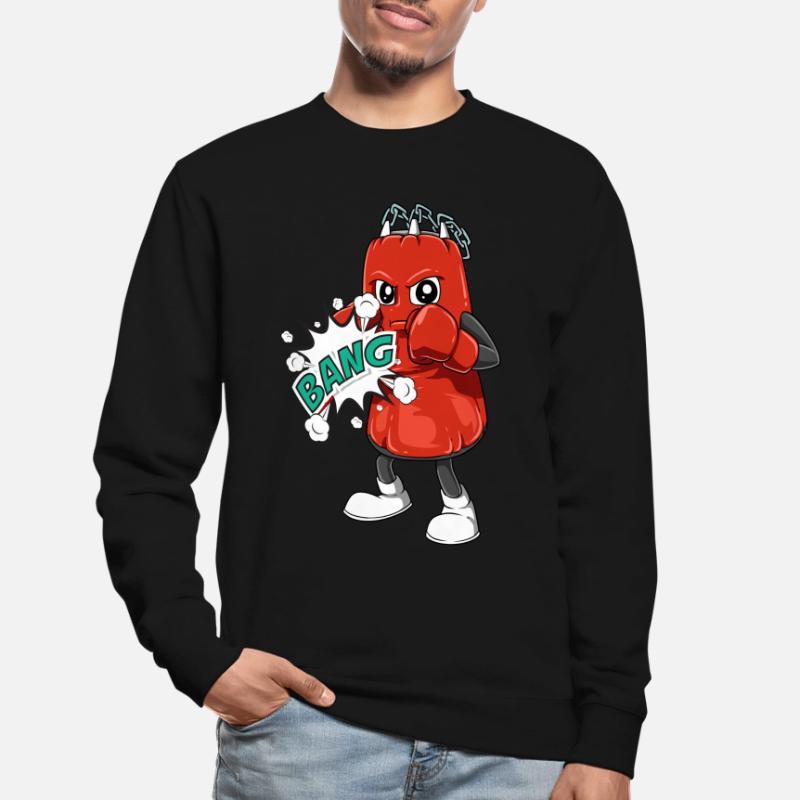 Boxe boxe boxe boxe de boxe de boxe pour un Sweat-shirt Unisexe