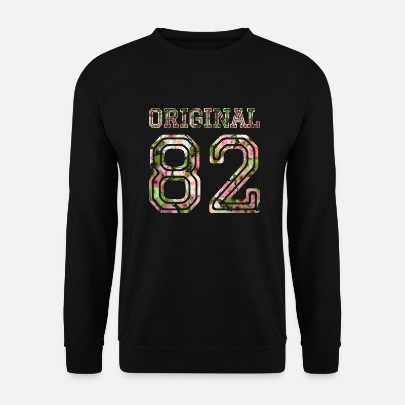 1982 - Sweat-shirt Unisexe - noir