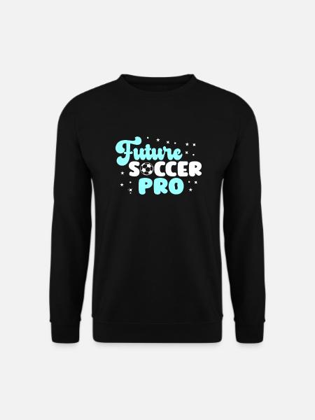 Future Soccer Pro Soccer Love To Play - Unisex Sweatshirt - black
