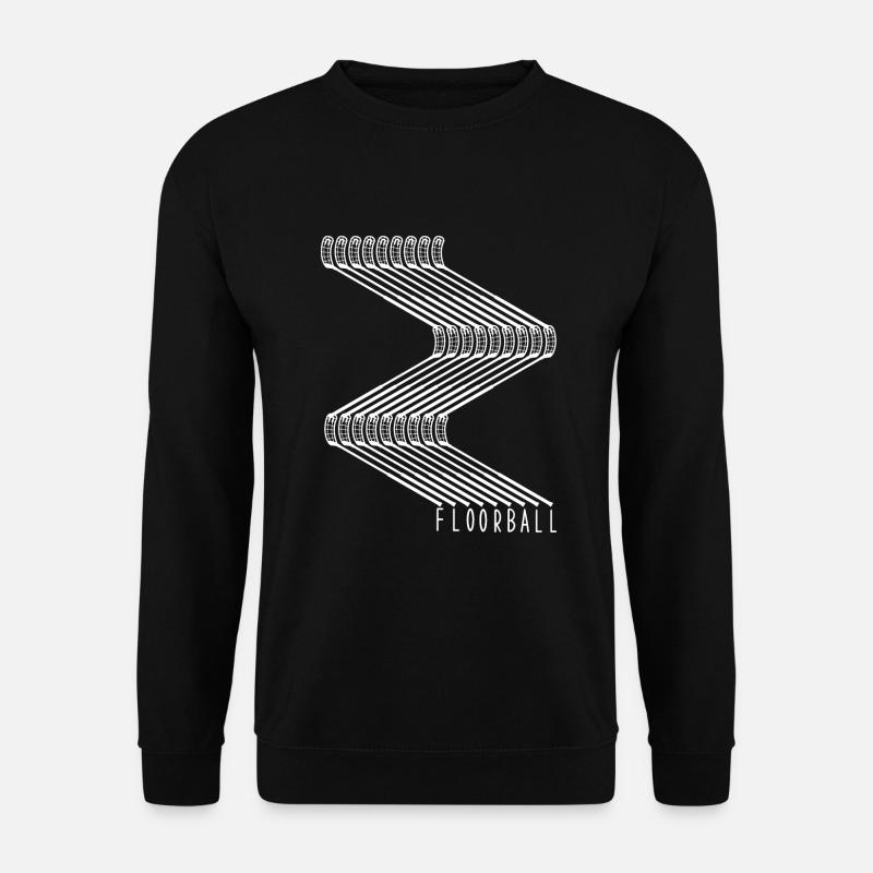 floorball unihockey - Unisex Pullover - Schwarz