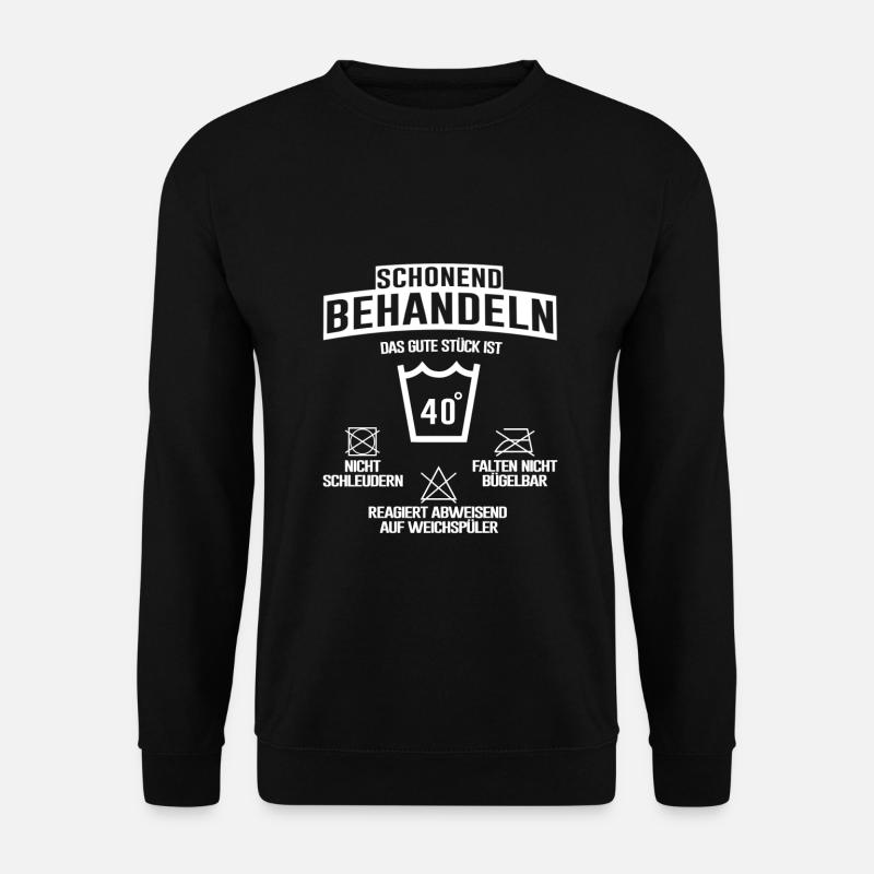40. Geburtstag Feiern Familie Lustiger Spruch - Unisex Pullover - Schwarz