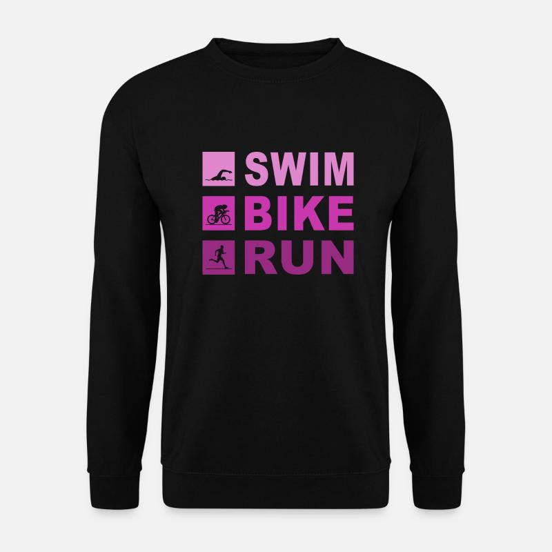 Triathlon - Unisex Pullover - Schwarz