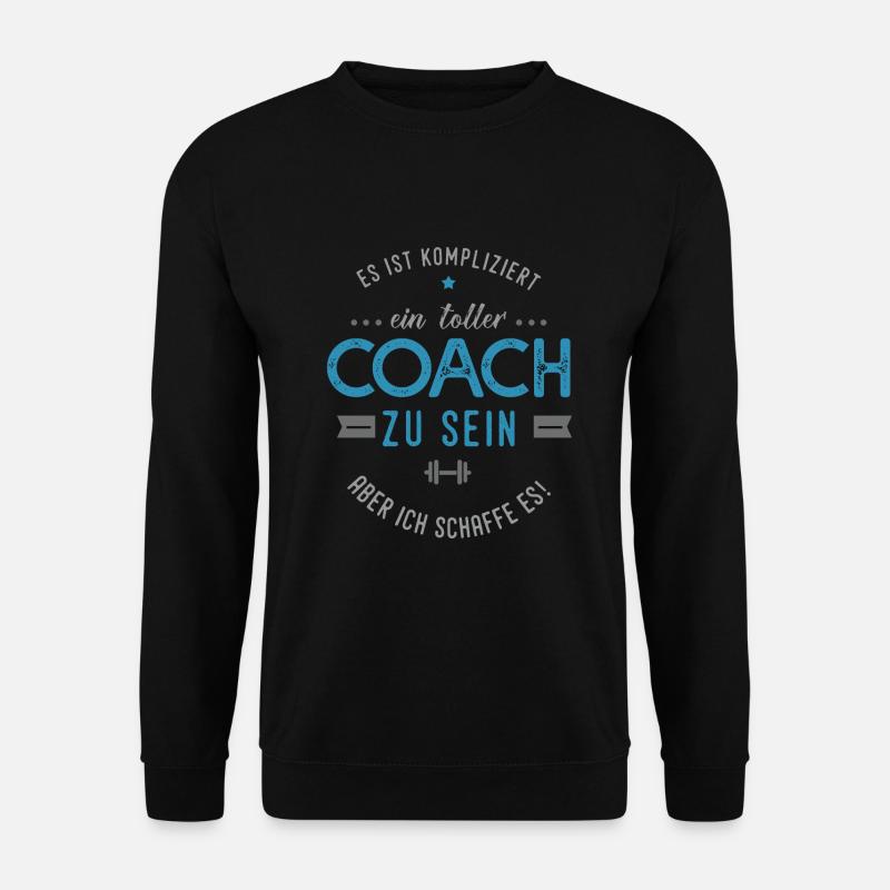 coach - Unisex Pullover - Schwarz