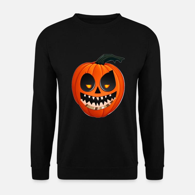 Halloween Pumpkin Lantern - Unisex Sweatshirt - black