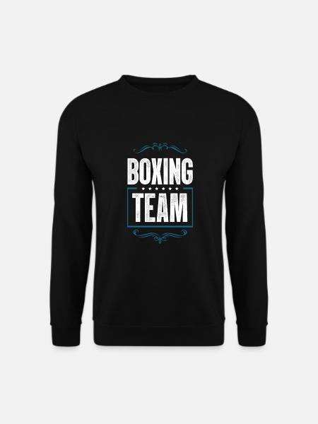Équipe de boxe - Sweat-shirt Unisexe - noir