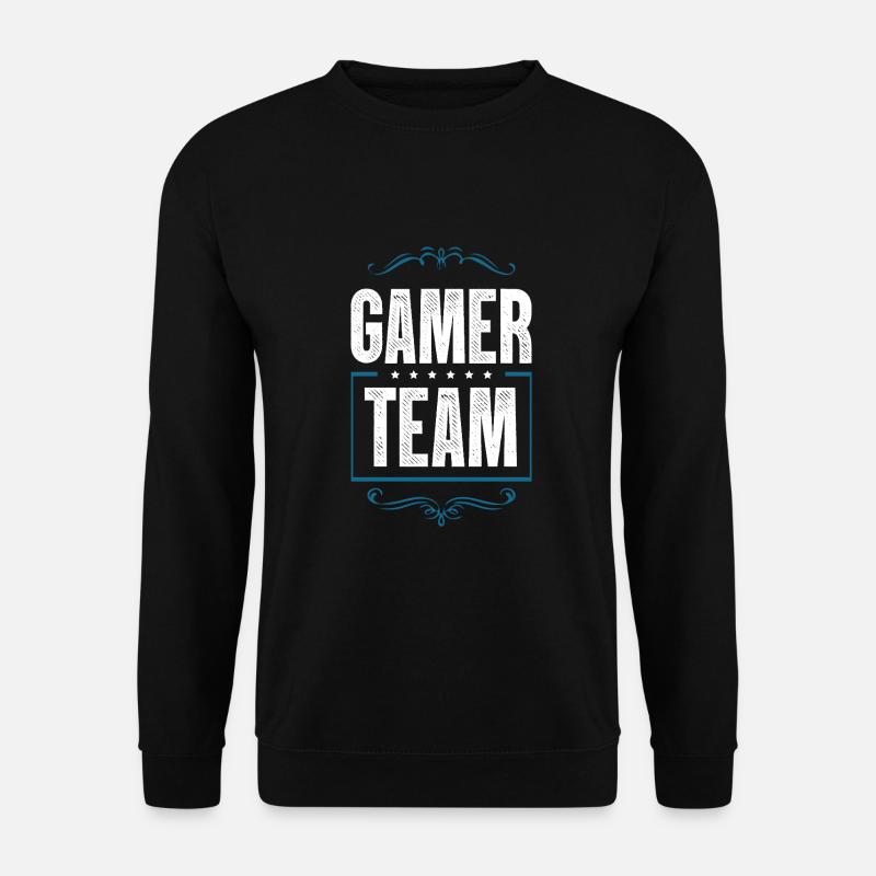Gamer Team - Unisex Pullover - Schwarz