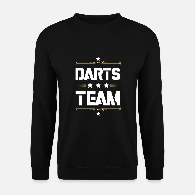 Équipe de fléchettes - Sweat-shirt Unisexe - noir