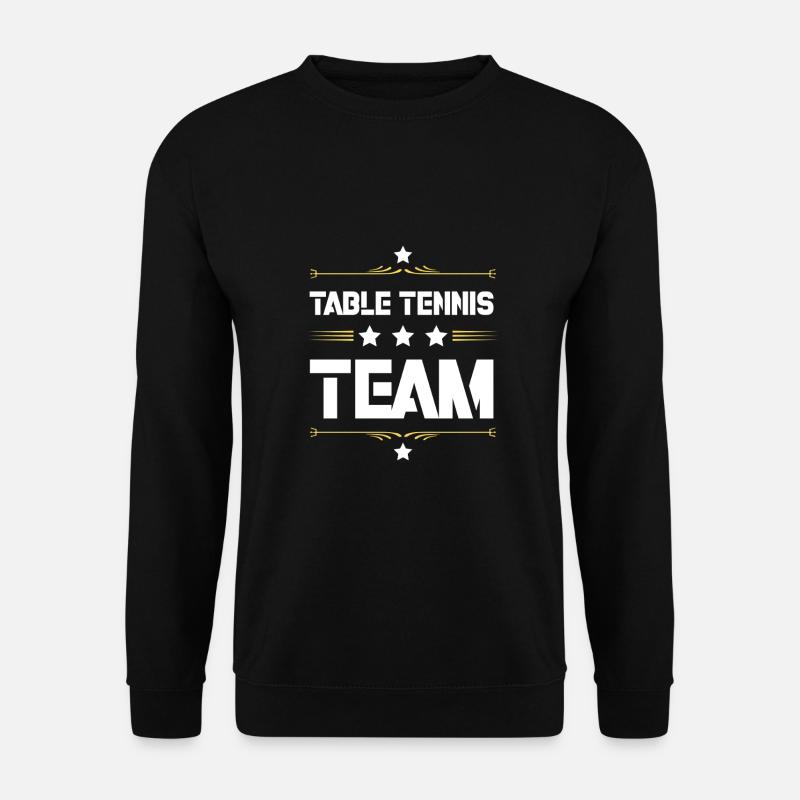 Table Tennis Team - Unisex Sweatshirt - black