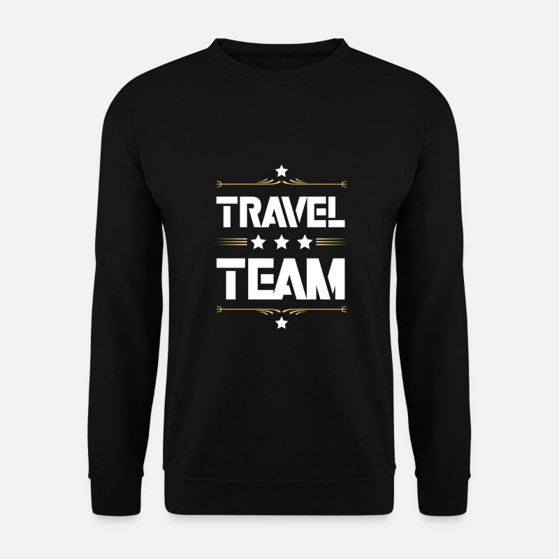 Travel Team - Unisex Pullover - Schwarz