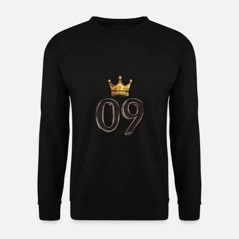 9 Number Crown - Unisex Sweatshirt - black