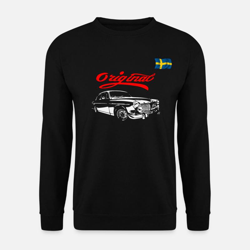 Amazone Schweden Auto - Unisex Pullover - Schwarz