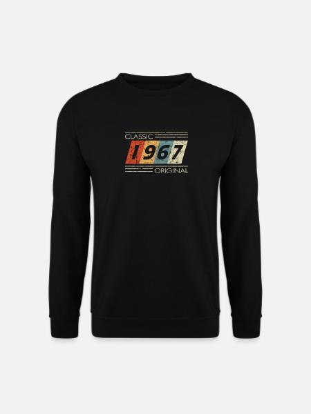 1967 Geburtstag Classic Original II - Unisex Pullover - Schwarz