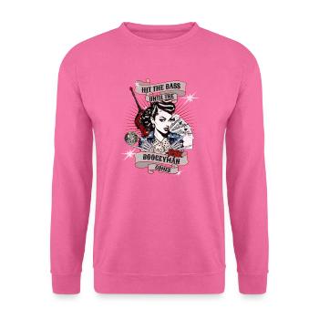 FRAPPEZ LA BASSE - Sweat-shirt Unisexe - rose - Devant