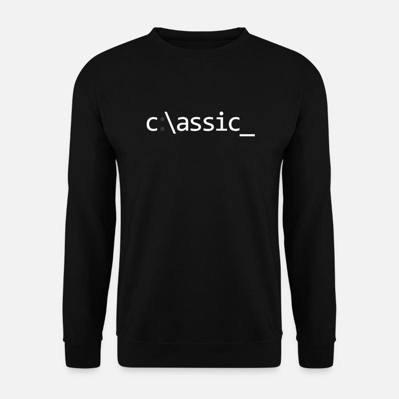 Classic - Unisex Sweatshirt - black