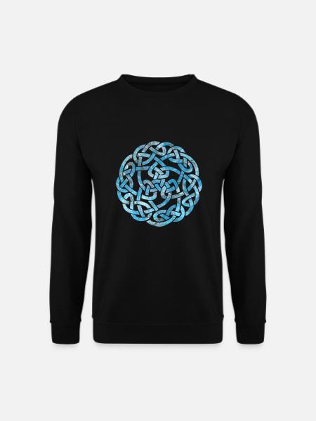 keltischer knoten 5 e 78 - Unisex Pullover - Schwarz
