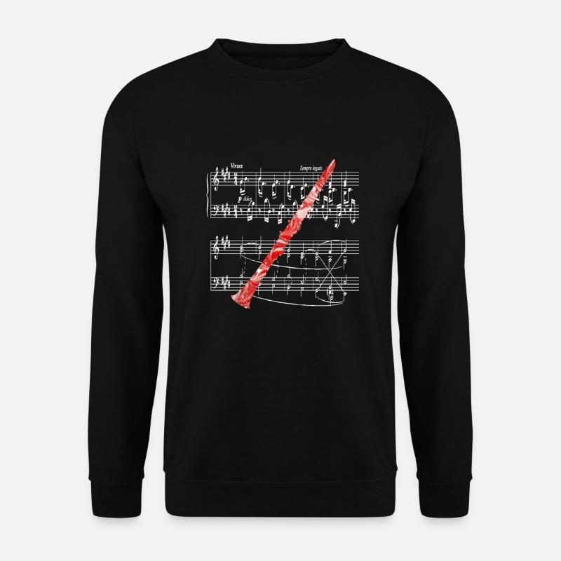 Clarinette e 9 - Sweat-shirt Unisexe - noir