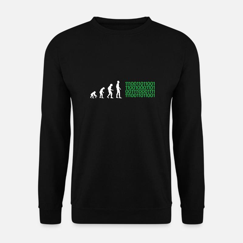 Evolution Artificial Intelligence - Unisex Sweatshirt - black