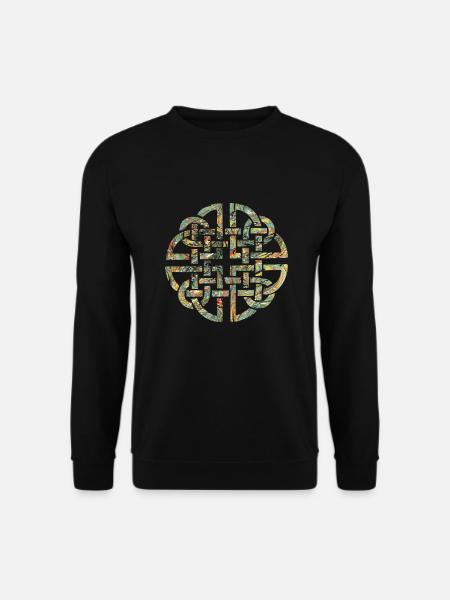 Celtic knot 8 e 200 - Unisex Sweatshirt - black