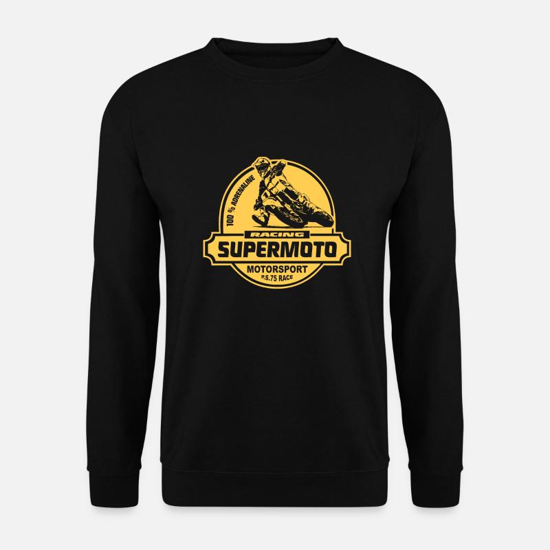 Supermoto - Unisex Pullover - Schwarz