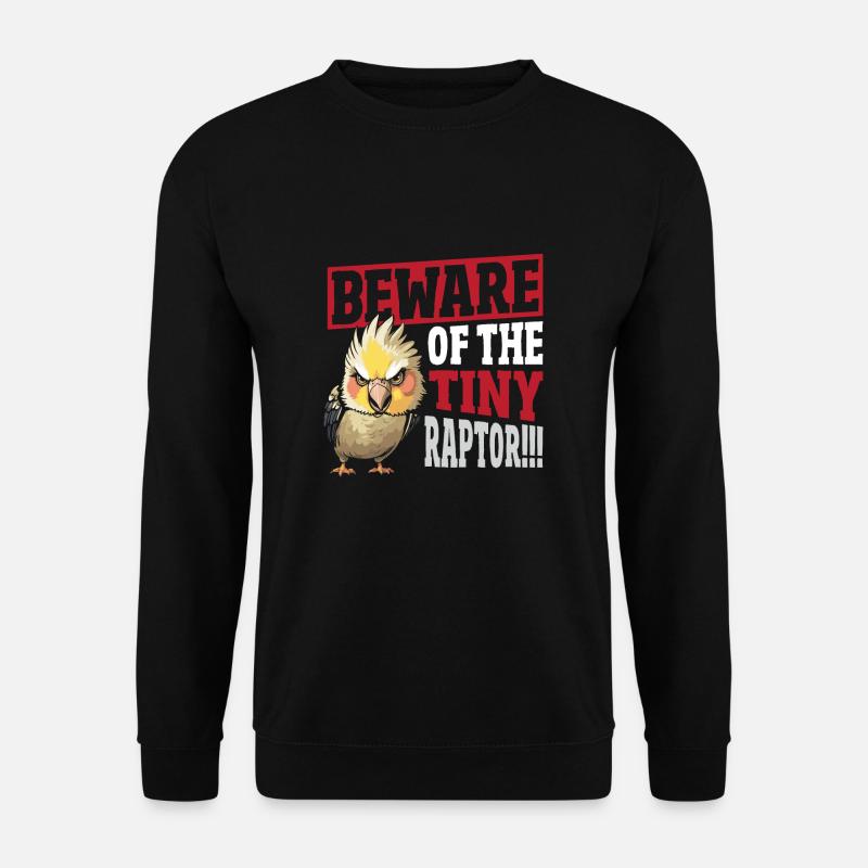 Maman perroquet calopsitte amant - Sweat-shirt Unisexe - noir