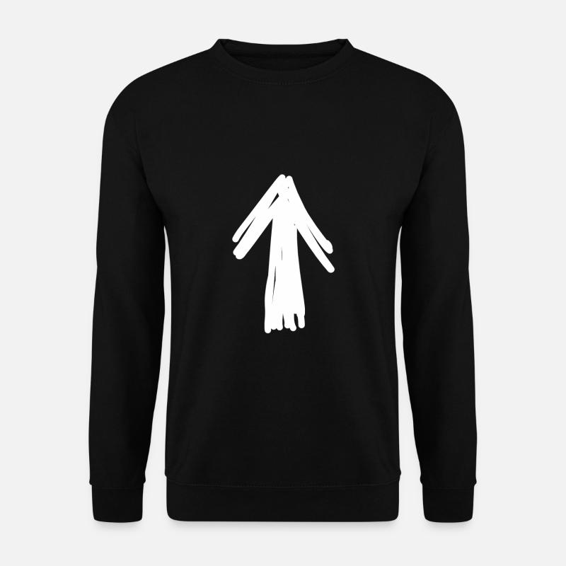 Pfeil - Symbol - Zeichen - Unisex Pullover - Schwarz