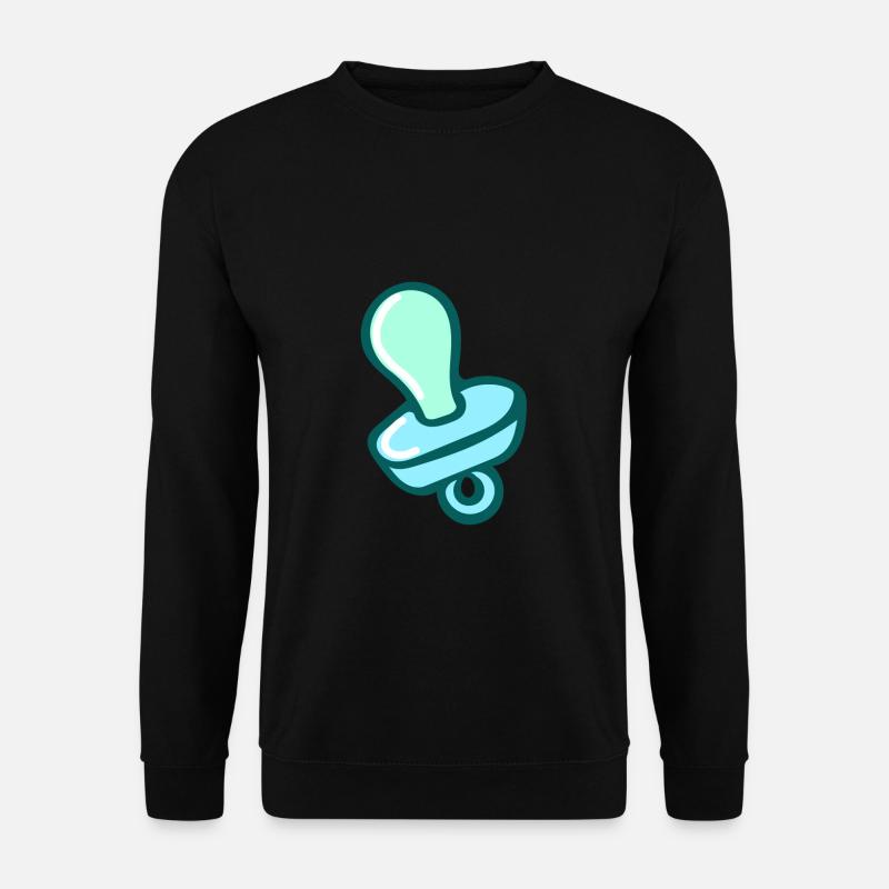 Schnuller - Unisex Pullover - Schwarz
