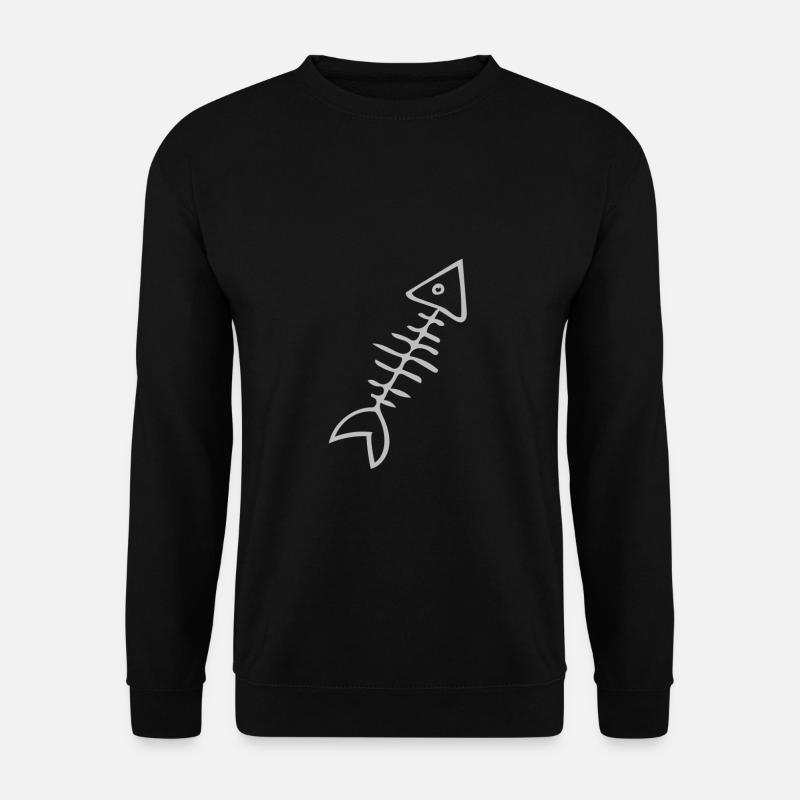 fish - Unisex Sweatshirt - black