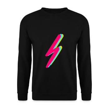 Blitz - Unisex Pullover - Schwarz - Vorne - Alina (178cm) & Michal (187cm)