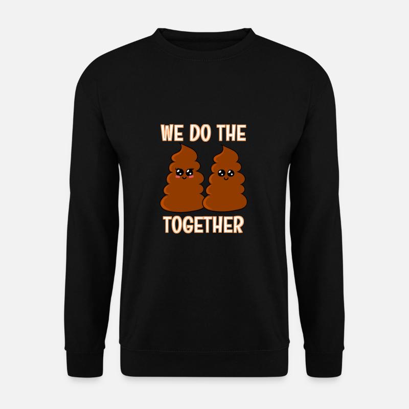 Shit - Lustig - Unisex Pullover - Schwarz