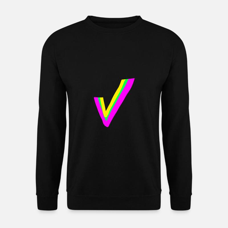 Haken Symbol - Unisex Pullover - Schwarz