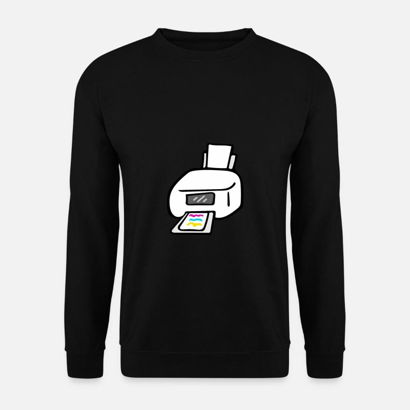 printer - Unisex Sweatshirt - black