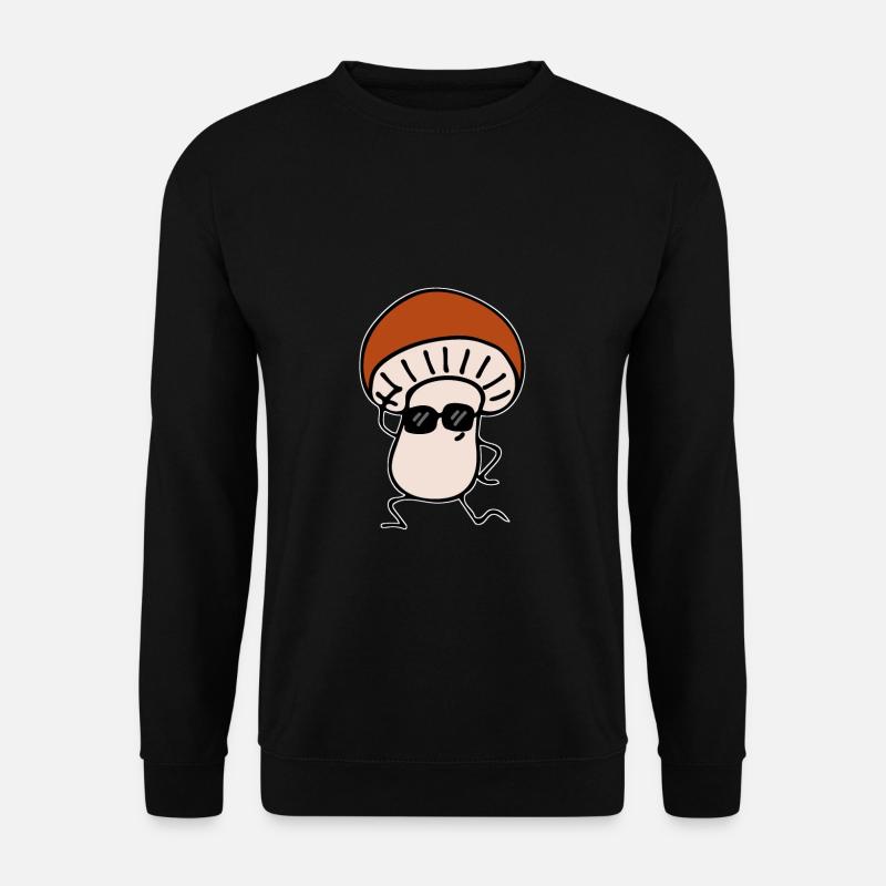 Pilz - Unisex Pullover - Schwarz