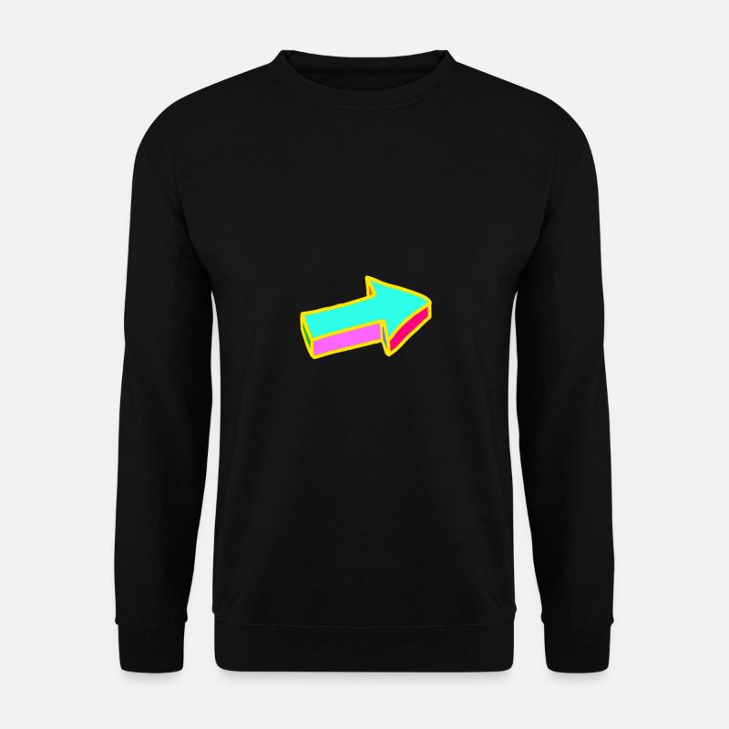 Pfeil - Unisex Pullover - Schwarz