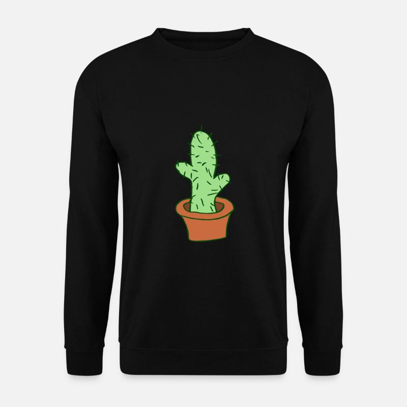 Kaktus - Unisex Pullover - Schwarz