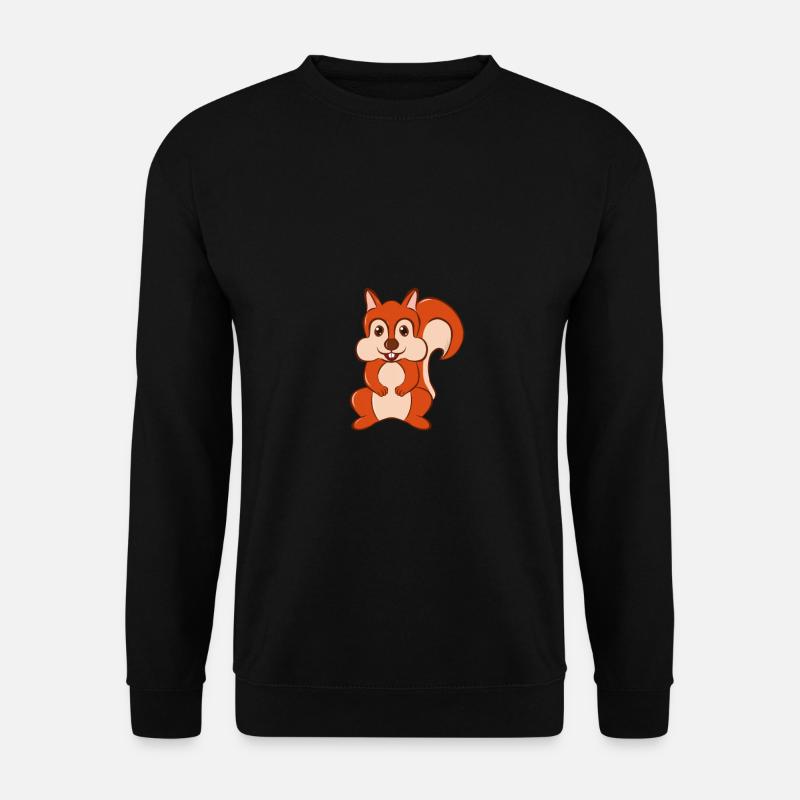 Eichhörnchen - Unisex Pullover - Schwarz