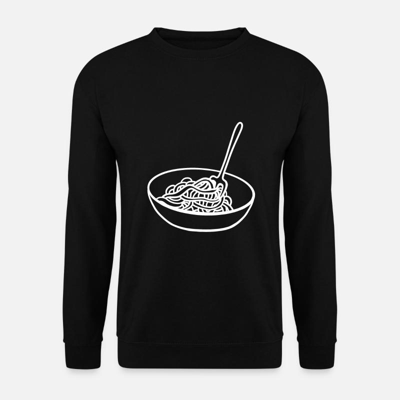 Spaghetti Bowl Noodles Fourchette Spaghetti Server - Sweat-shirt Unisexe - noir