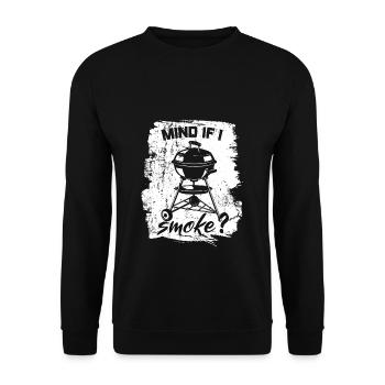 Best Daddy Cricket Meat Gift Funny BBQ - Unisex Sweatshirt - black - Front - Alina (178cm) & Michal (187cm)