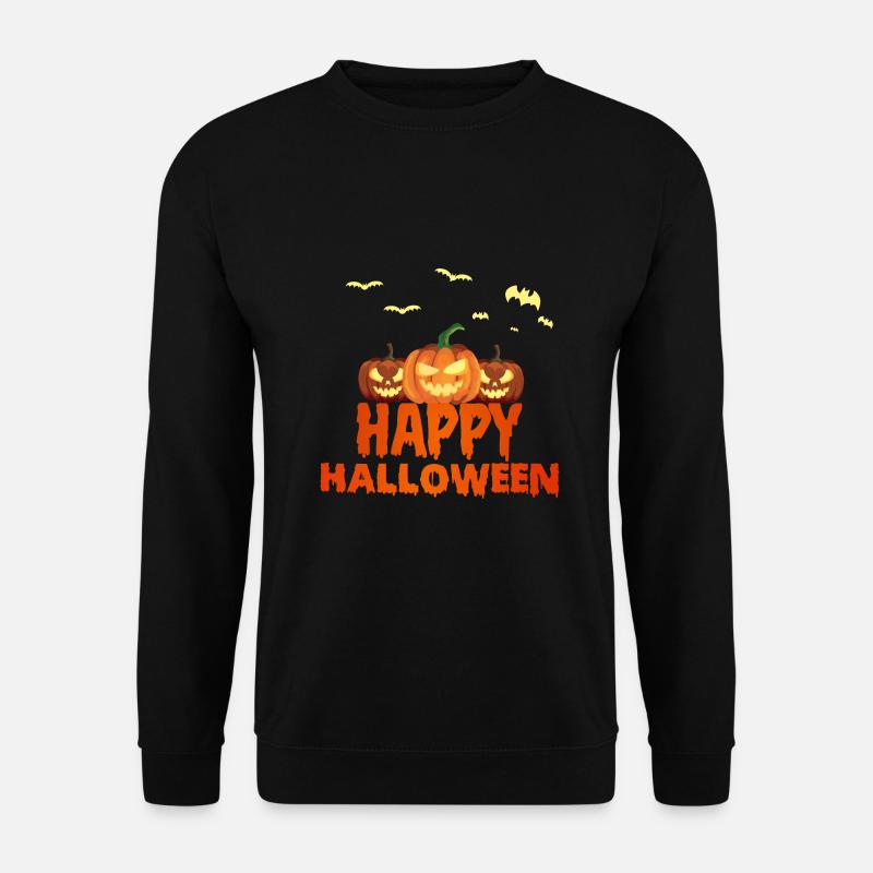 Happy Halloween - Unisex Sweatshirt - black