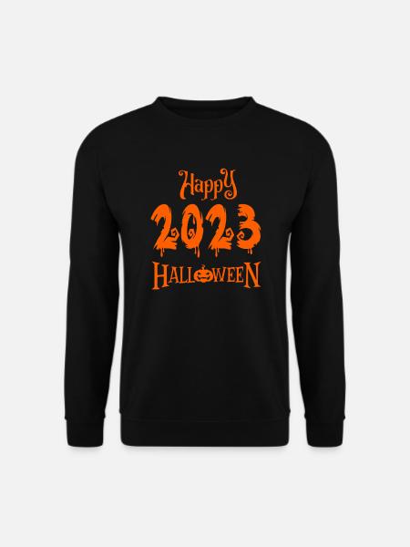 Happy Halloween 2023 - Unisex Sweatshirt - black