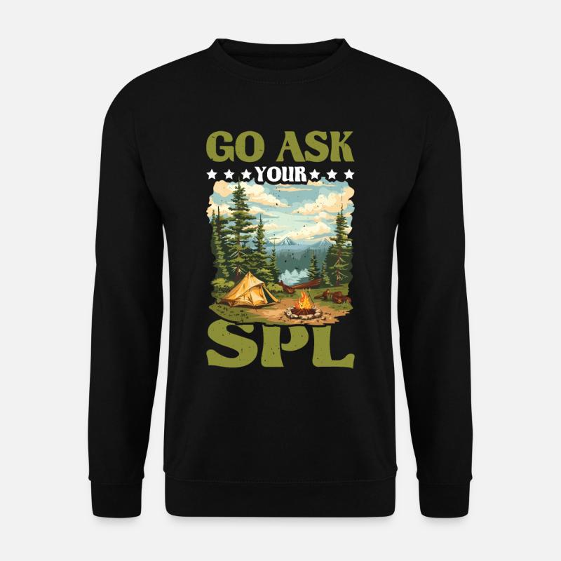 Go Ask Your Spl 24 - Unisex Sweatshirt - black