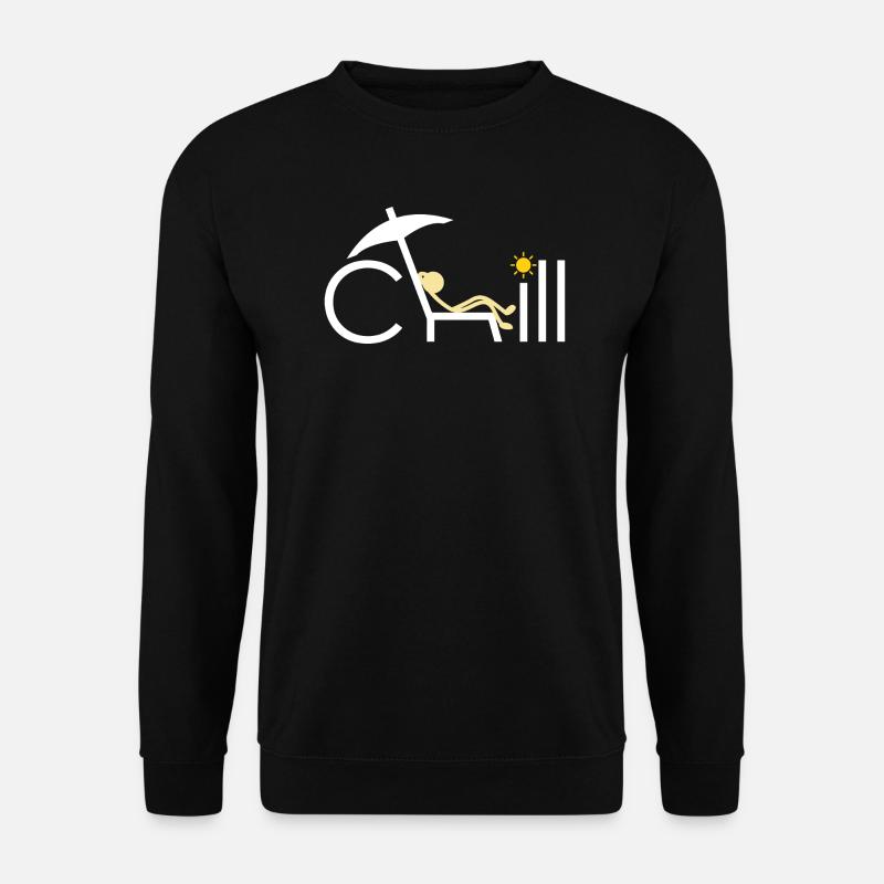 Chill - Unisex Pullover - Schwarz