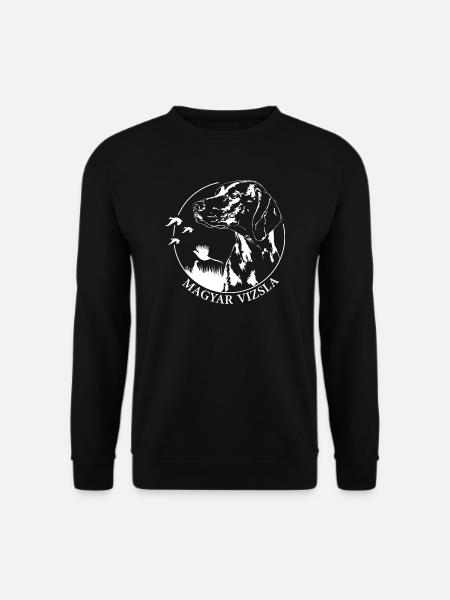 MAGYAR VIZSLA Jagdhund Jagdhunde Wilsigns - Unisex Pullover - Schwarz