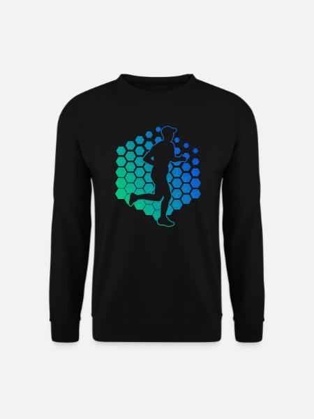 Course de fond Marathon - Sweat-shirt Unisexe - noir
