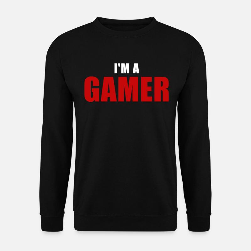 I'm a gamer - Unisex Sweatshirt - black