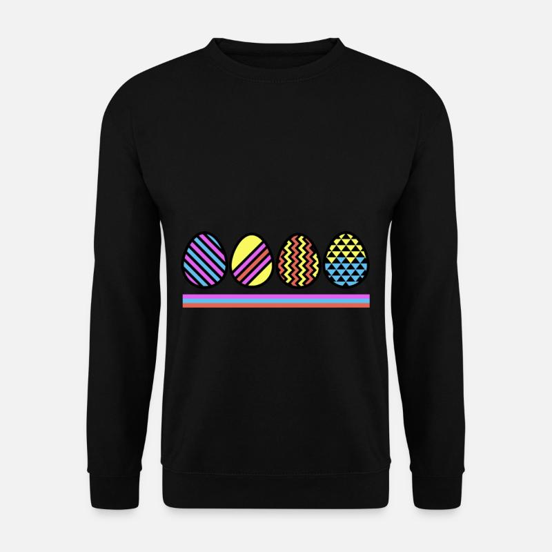 Easter Eggs - Oster Eier - Unisex Sweatshirt - black