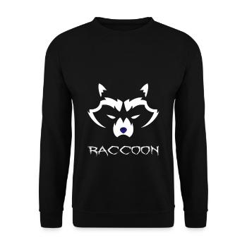 Raton Laveur - Raton Laveur - Sweat-shirt Unisexe - noir - Devant - Alina (178cm) & Michal (187cm)