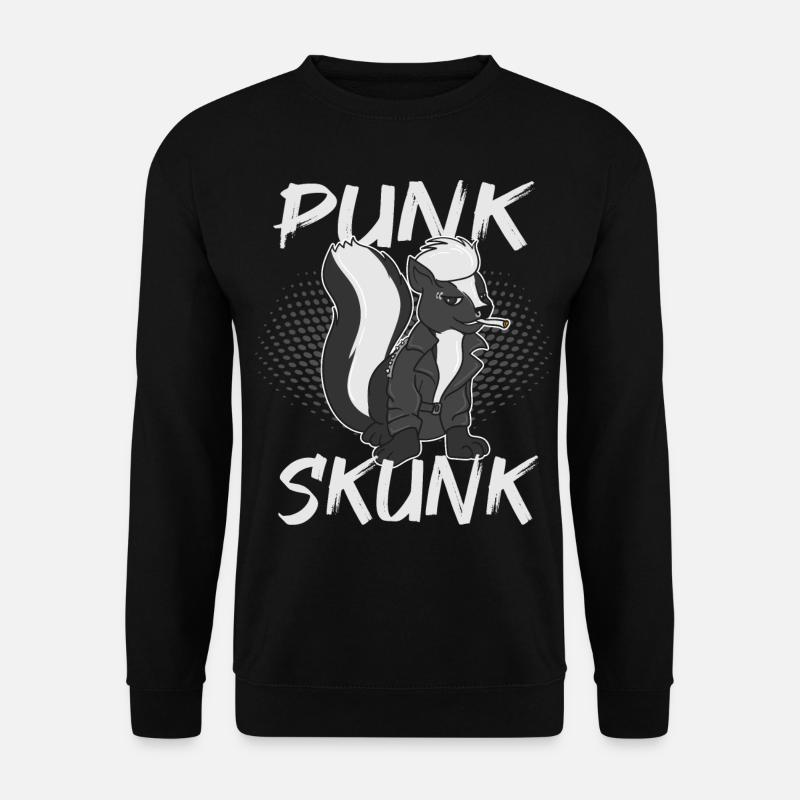 Punk Stinktier - Unisex Pullover - Schwarz