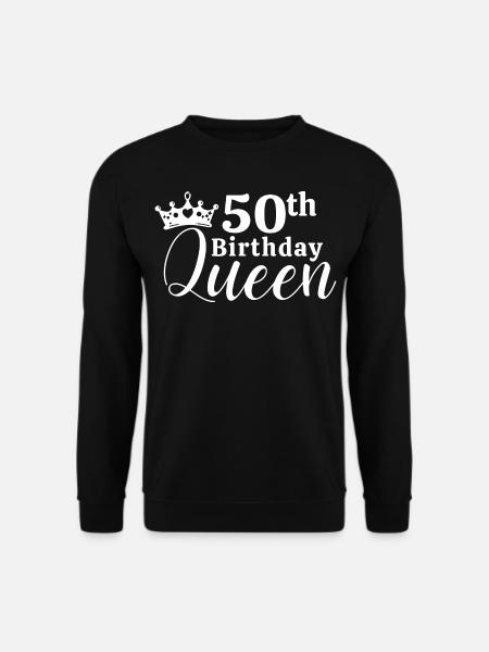 50th birthday - Unisex Sweatshirt - black