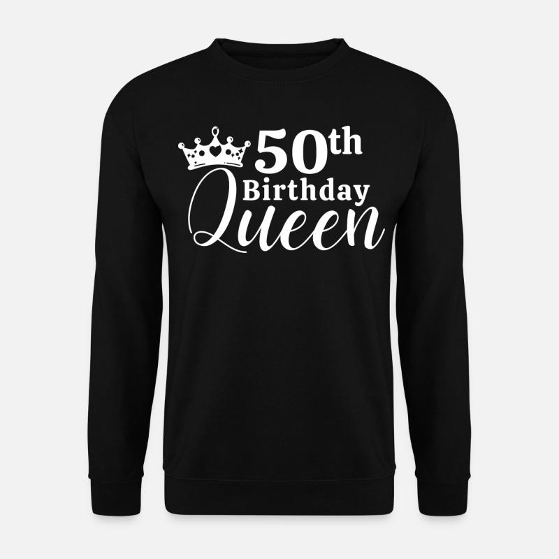50th birthday - Unisex Sweatshirt - black