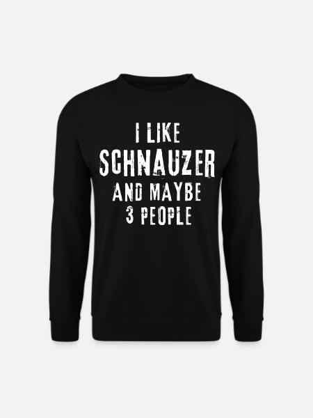 Schnauzer - Sweat-shirt Unisexe - noir